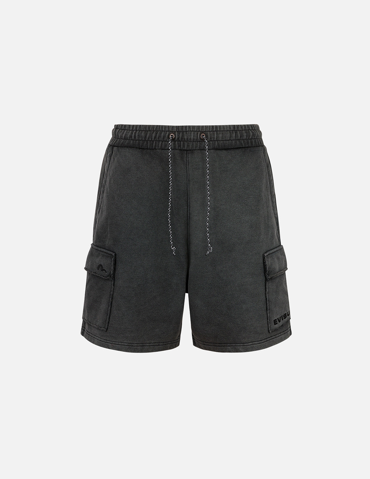 カモメ&ロゴ 刺繍 リラックス フィット スウェットショーツ